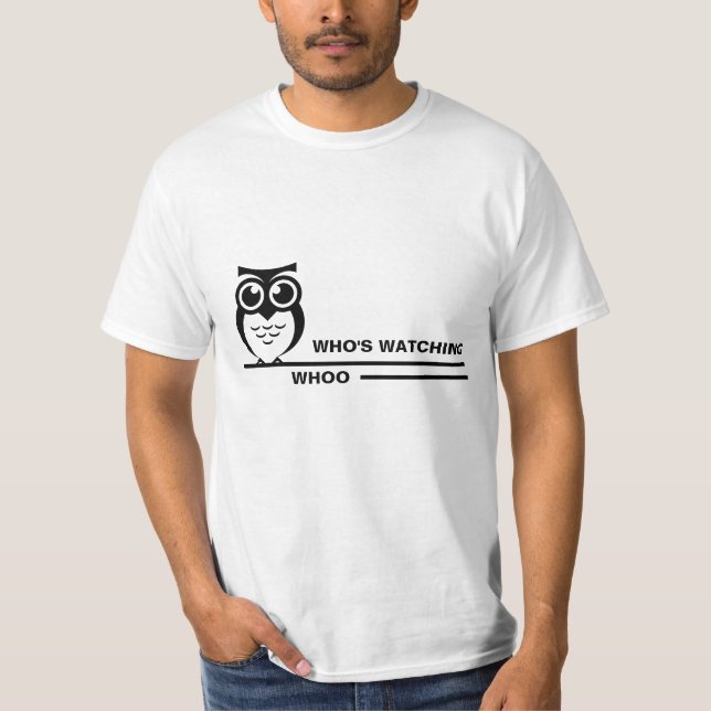 Vogelbeobachtung T - Shirt (Vorderseite)