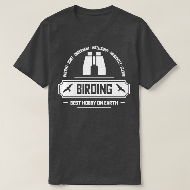 Vogelbeobachtung T-Shirt (Design vorne)