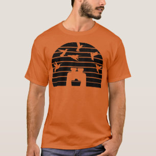 Vogelbeobachtung Vintage Vogelbeobachtung Vogelbeo T-Shirt