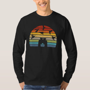 Vogelbeobachtung Vintage Vogelbeobachtung Vogelbeo T-Shirt