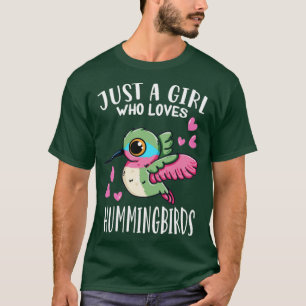 Vogelbeobachtung Vögel nur ein Mädchen, die Huming T-Shirt
