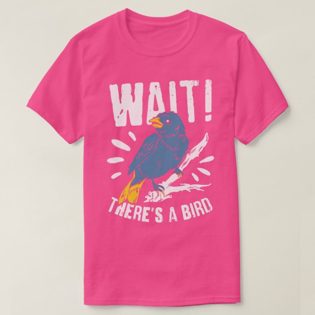 Vogelbeobachtung Vogelbeobachter Bird Watcher-Gesc T-Shirt (Design vorne)