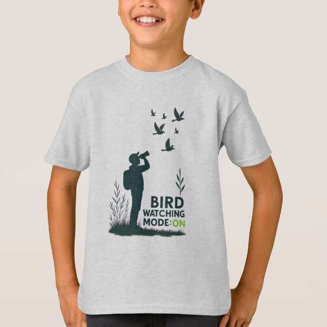 Vogelbeobachtungsmodus: Ein T-Shirt (Vorderseite)