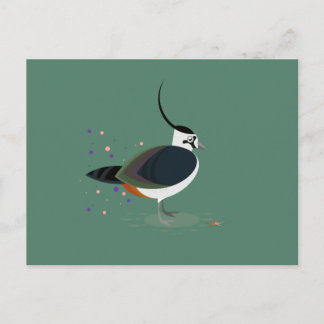 Vogelbild - Farben im Herbst Postkarte