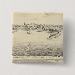 Vogelblick auf Montello Button