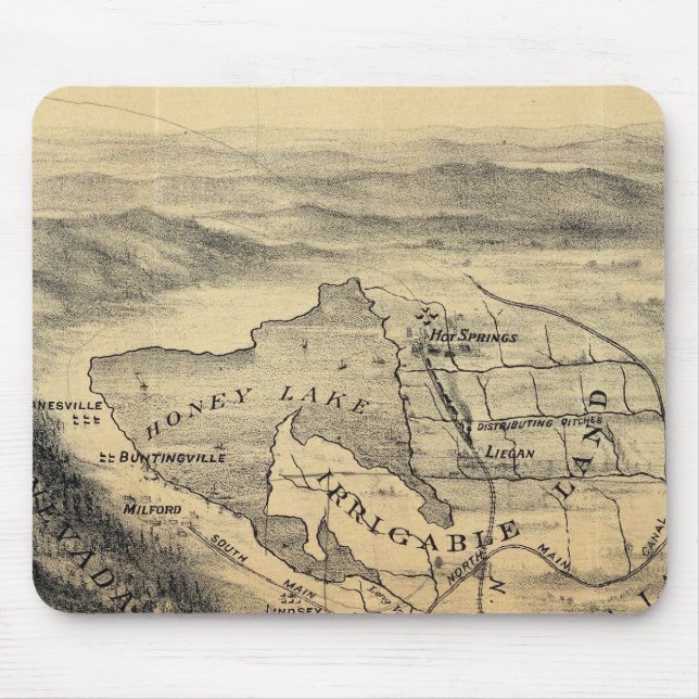 Vogelblick, Honey Lake Valley Mousepad (Vorne)