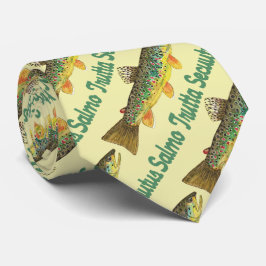 Vogelbrown Forellenflieger, Einzigartiger Angler Krawatte