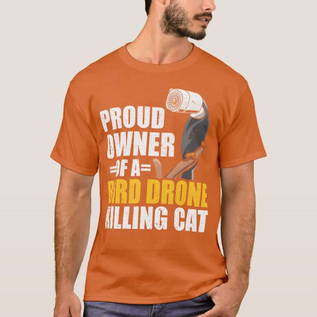 Vogeldrossel, wenn sie fliegt, spioniert Vögel sin T-Shirt (Vorderseite)