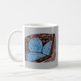 Vogeleier - Der Frühling bringt neues Leben Kaffeetasse