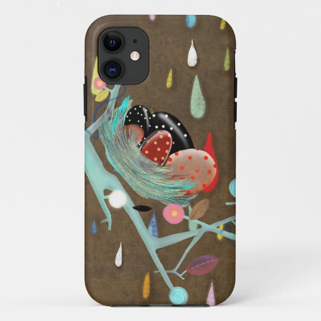 Vogeleier der Kuckuck Case-Mate iPhone Hülle (Rückseite)