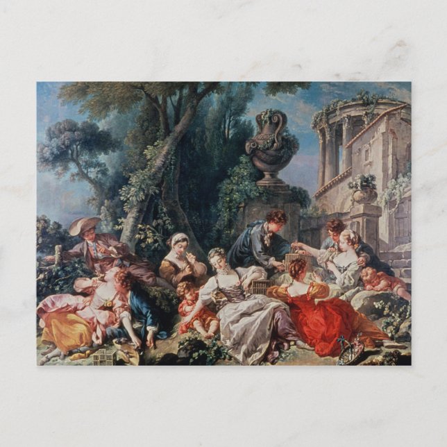 Vogelfänger Postkarte (Vorderseite)