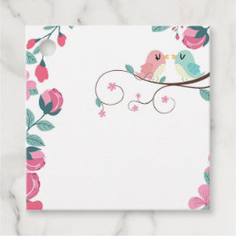 Vogelfeder Geschenkanhänger