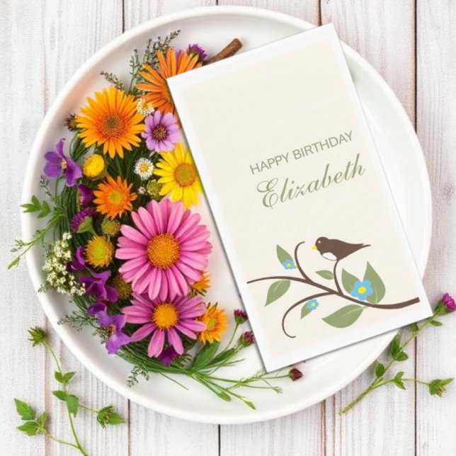 Vogelfesttag Serviette (Von Creator hochgeladen)