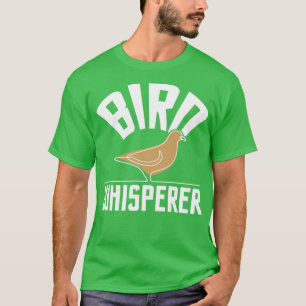 Vogelflüsterer Vogelbeobachtung Ornithologe Vogelb T-Shirt