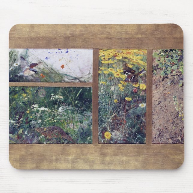 Vogelforschung, Bruno Liljefors Mousepad (Vorne)