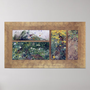 Vogelforschung, Bruno Liljefors Poster