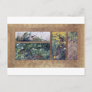 Vogelforschung, Bruno Liljefors Postkarte