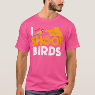 Vogelfotograf Schießt Vögel Vogelbeobachtung Fotog T-Shirt