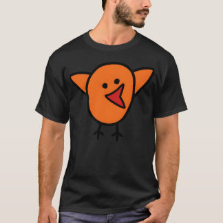 Vogelfreund-Retro T-Shirt