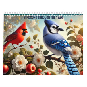 Vogelgesang im Jahresverlauf Kalender
