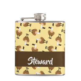 Vogelgewächse Flachmann