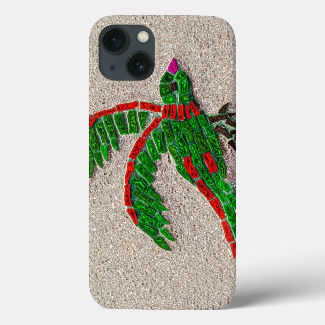 Vogelglas Art 2 Case-Mate iPhone Hülle (Rückseite)