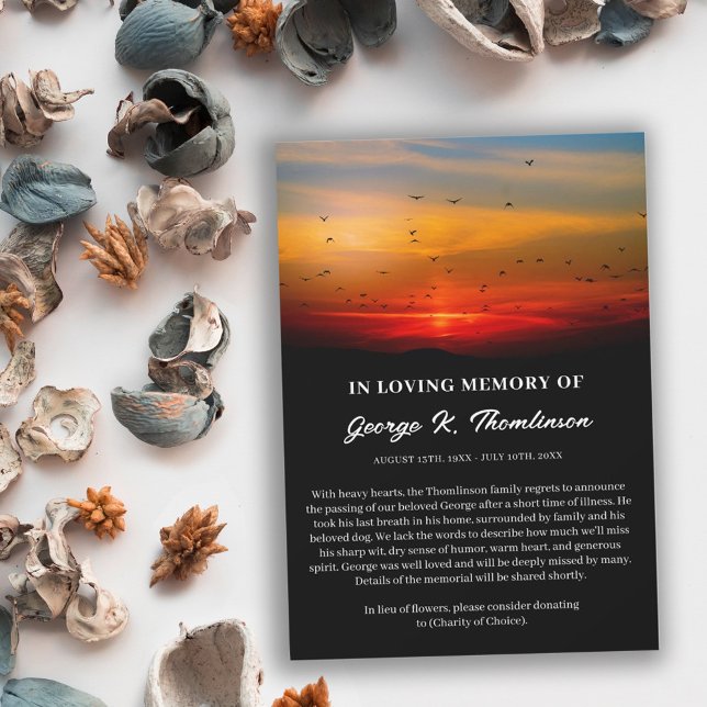 Vogelgrippe bei Morgenankündigung bei Sonnenaufgan Ankündigung (Von Creator hochgeladen)