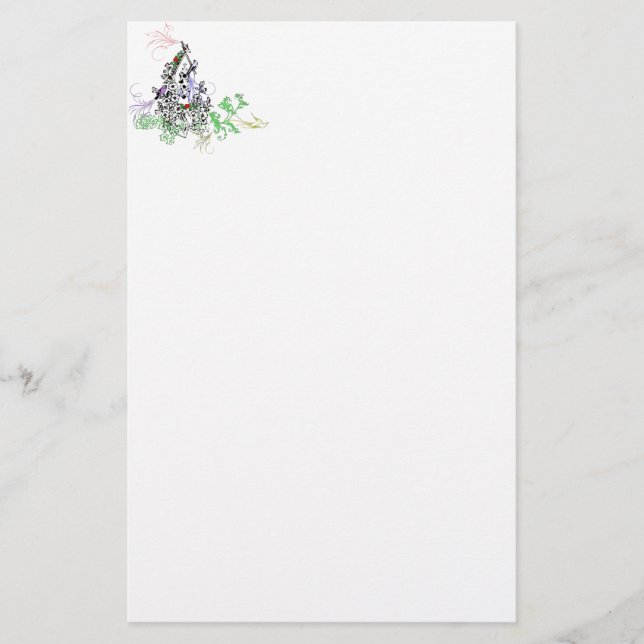 Vogelhaus Briefpapier (Vorderseite)