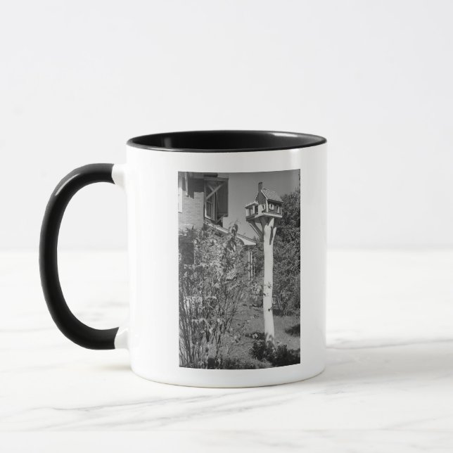 Vogelhaus im Garten Tasse (Links)
