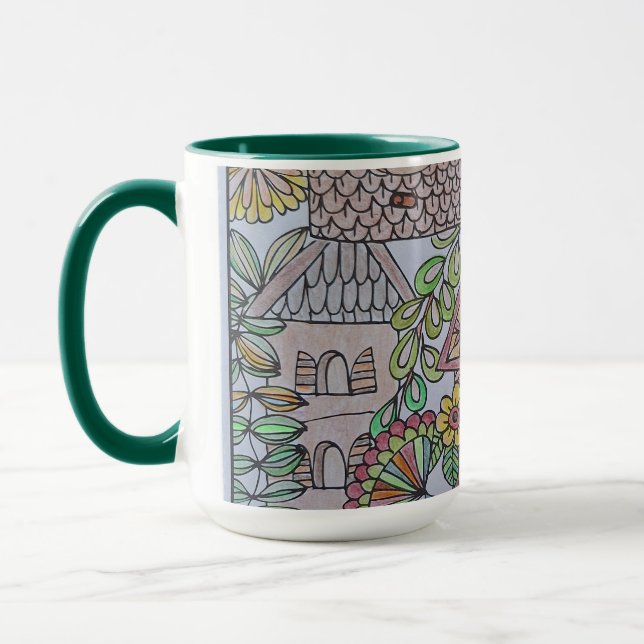 Vogelhaus-Tasse Tasse (Links)