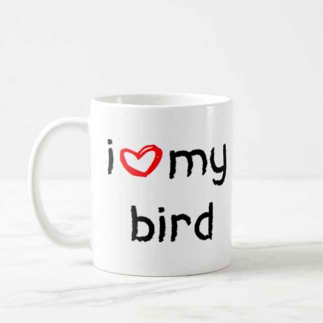 Vogelherz Kaffeetasse (Links)