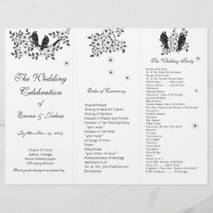 Vogelhochzeit der verzauberten Waldlove