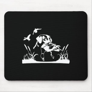 Vogelhundenjagd Willow in der Sumpfjagd Mousepad