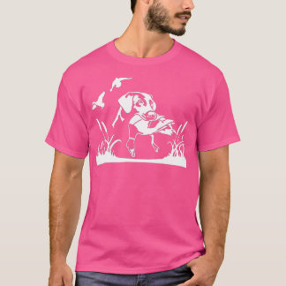 Vogelhundenjagd Willow in der Sumpfjagd T-Shirt