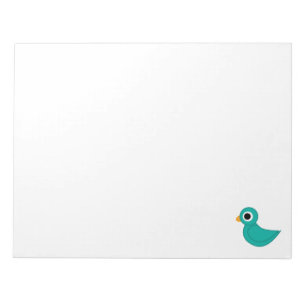 Vogelillustration Notizblock