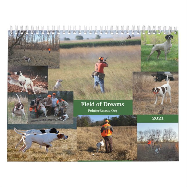 Vogeljagd 2021 Feld der Träume Kalender (Titelbild)