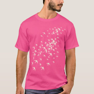 Vogeljagd - Natur- und Vogelliebhaber gra T-Shirt