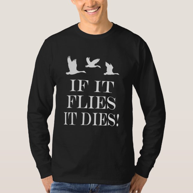 Vogeljagd T-Shirt (Vorderseite)