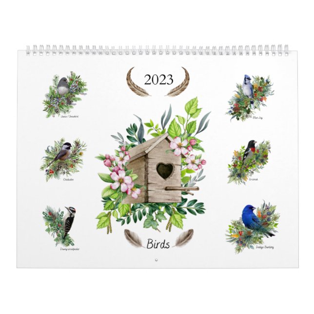 Vogelkalender Kalender (Titelbild)