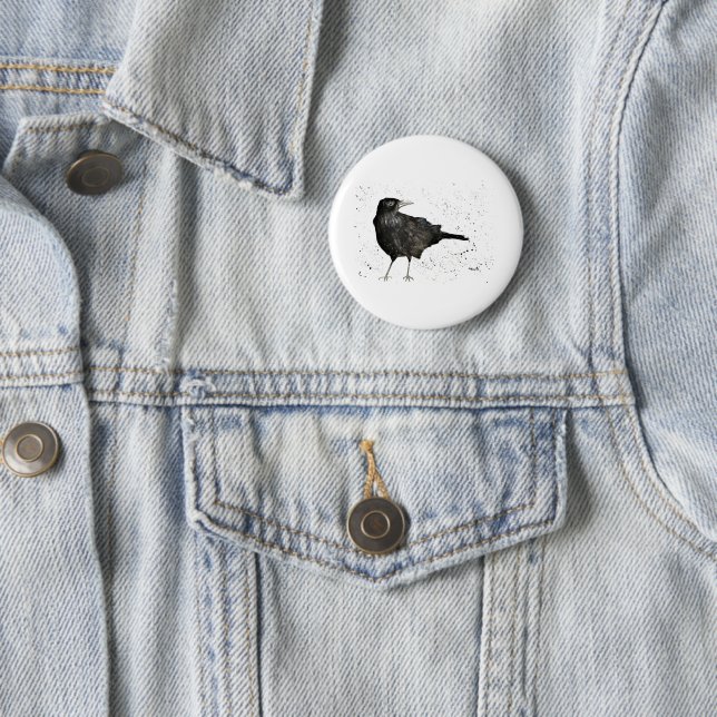 Vogelknopf Button (Beispiel)