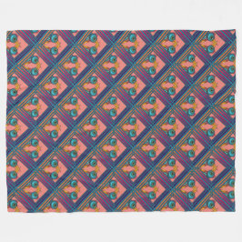 Vogelkrebse Fleecedecke