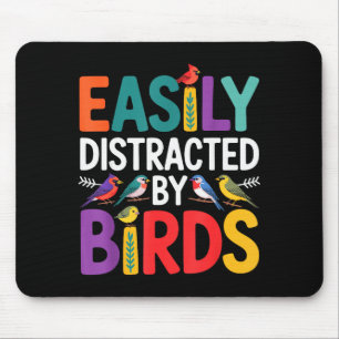 Vogelkunst für Männer Frauen Kind Vogelbeobachtung Mousepad