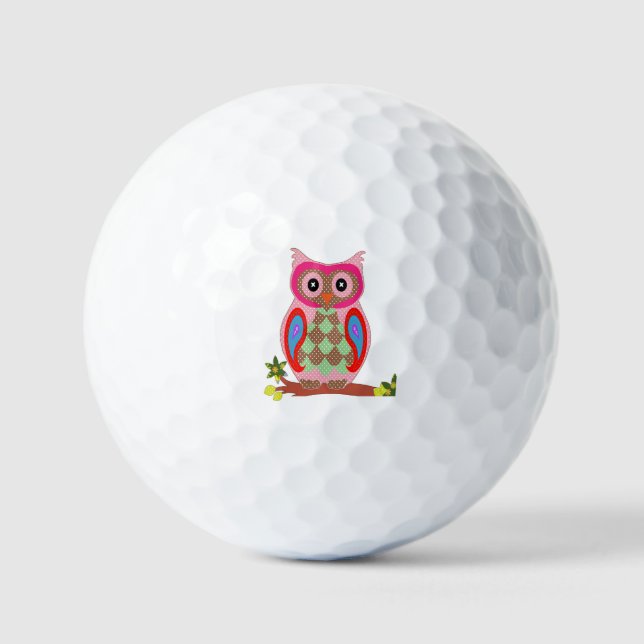 Vogelkunst Golfball (Vorderseite)