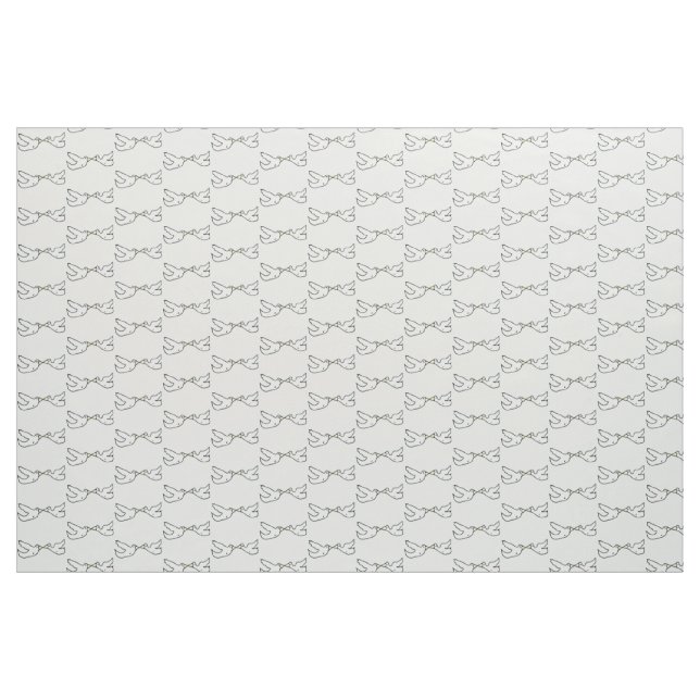 Vogelküssen Stoff (Yard (91,4 cm))