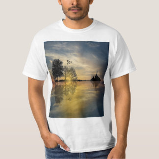 Vogellandschaft Männer-T - Shirt - Naturliebhaber