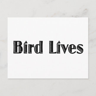 Vogelleben Postkarte