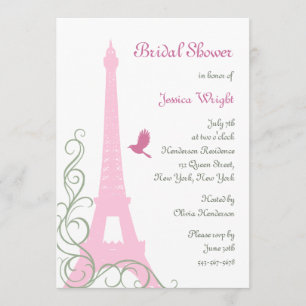 Vogelliebhaber-Brautparty Einladung