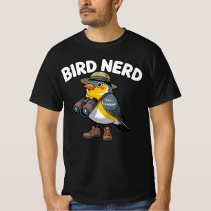 Vogelliebhaber Lustiger Vogelbeobachter   Ornithol T-Shirt