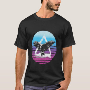 Vogelliebhaber majestätische Krähe mächtige Flügel T-Shirt