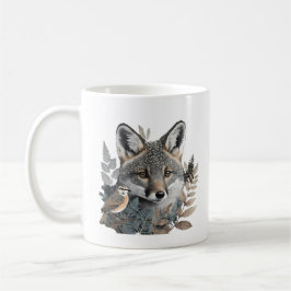 Vogelliebhaber und Fuchs-Tasse Kaffeetasse